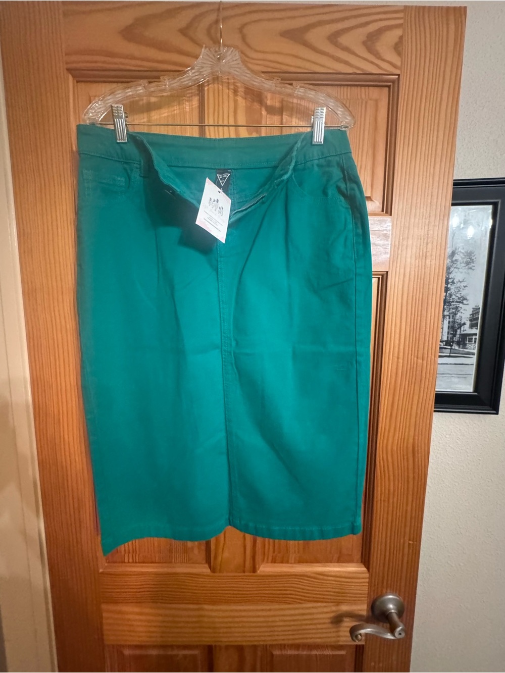Women’s Green Pencil Skirt - Be Girl